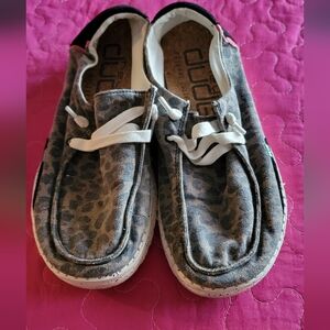 Leopard Print Hey Dudes